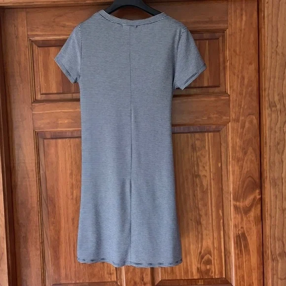 Tee Style Wrap Dress - Picture 2 of 6